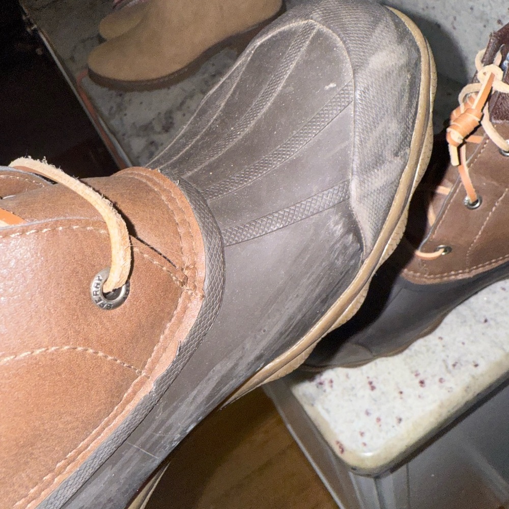 Sperry Women's Brown Winter Duck Boots - Picture 7 of 7